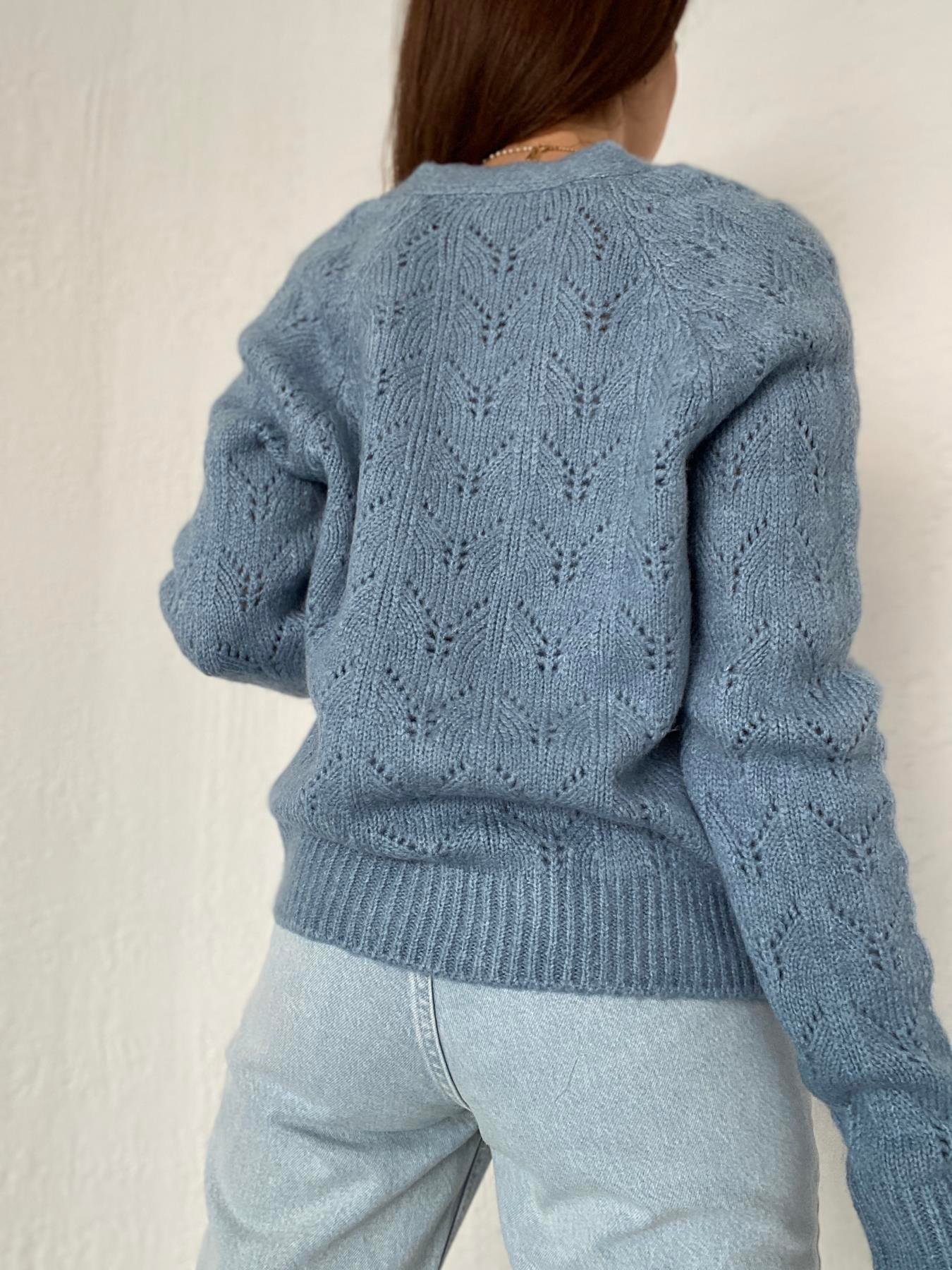 Şardonlu Hırka MAVİ