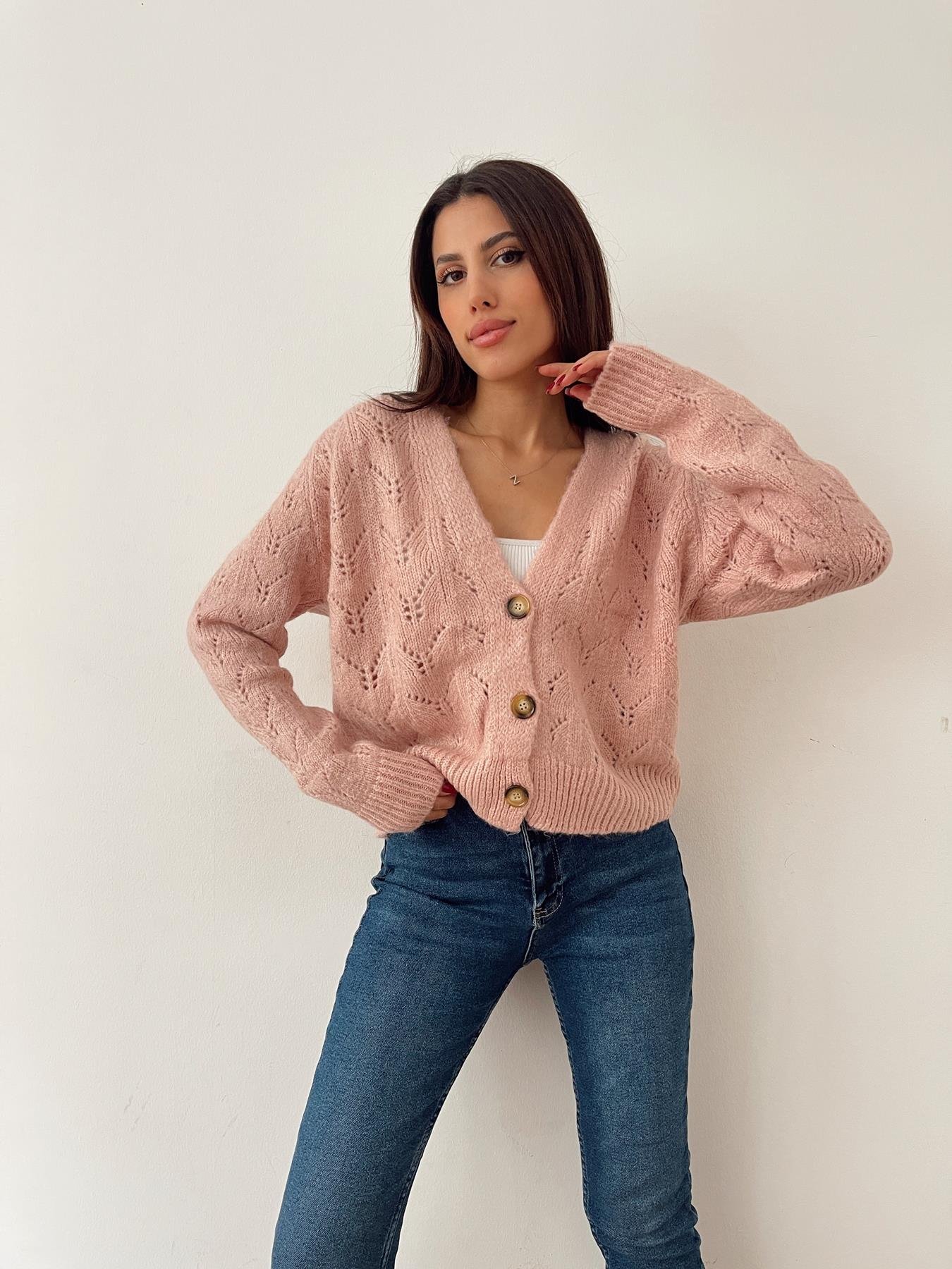 Şardonlu Hırka PUDRA