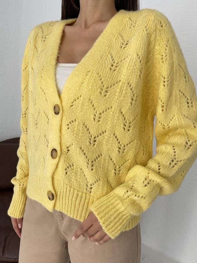 Şardonlu Hırka SARI