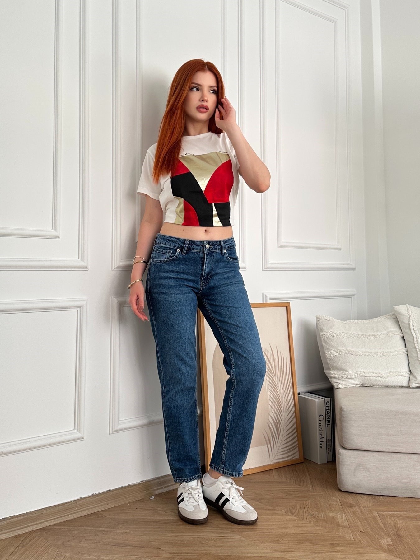 Slim Fit Jean Pantolon Açık mavi