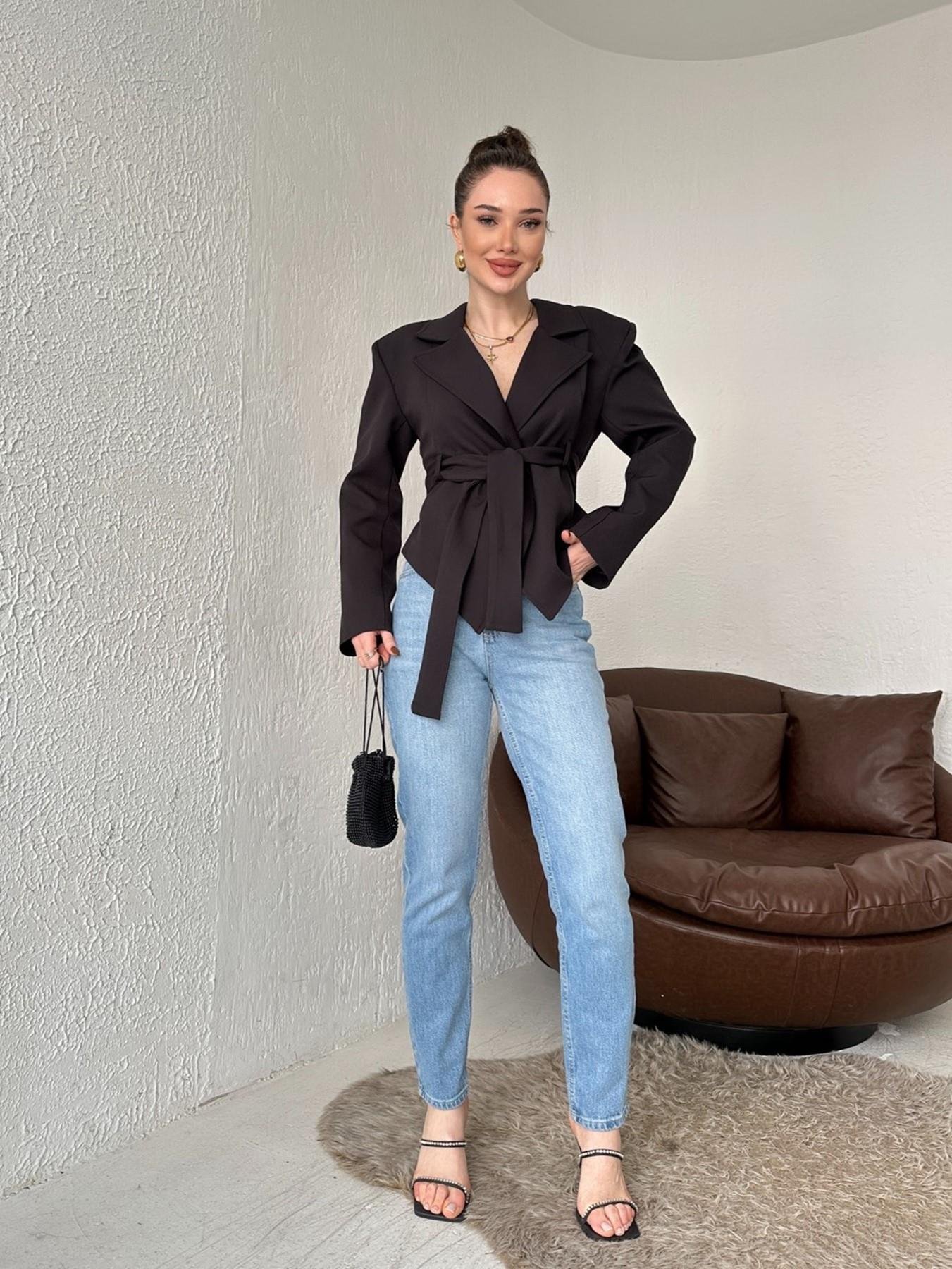 Slim Mom Pantolon AÇIK MAVİ