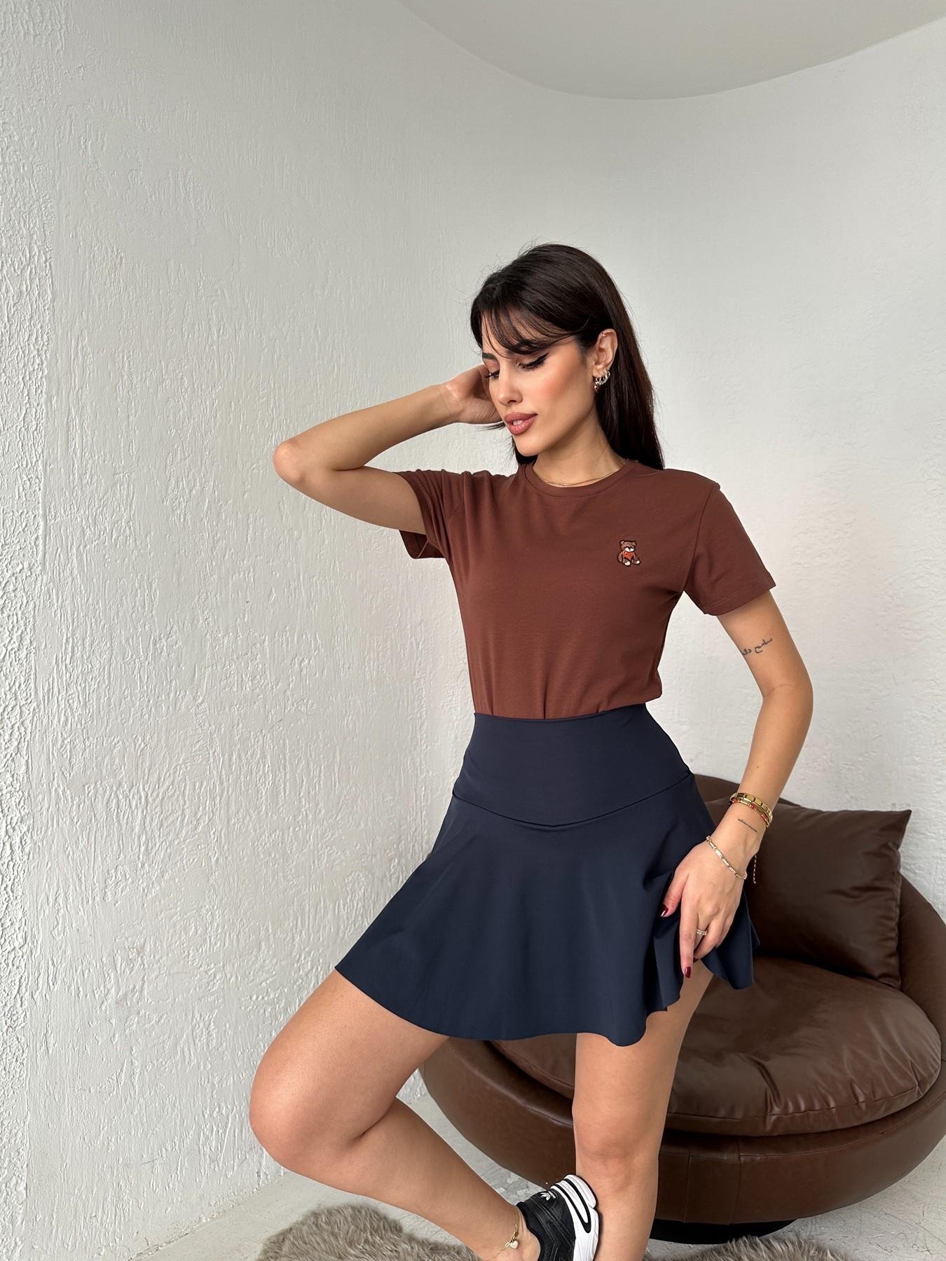 Sporcu Şort Etek LACİVERT