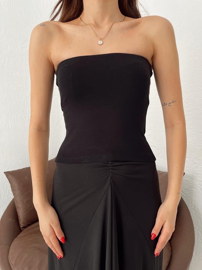 Straplez Büstiyer SİYAH