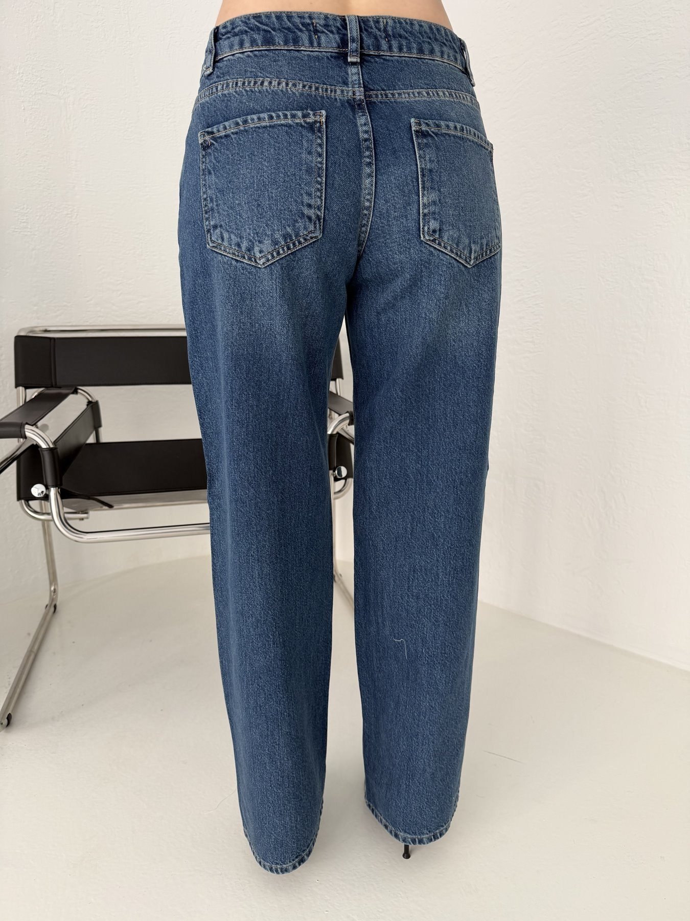 Stright Jean Pantolon Mavi