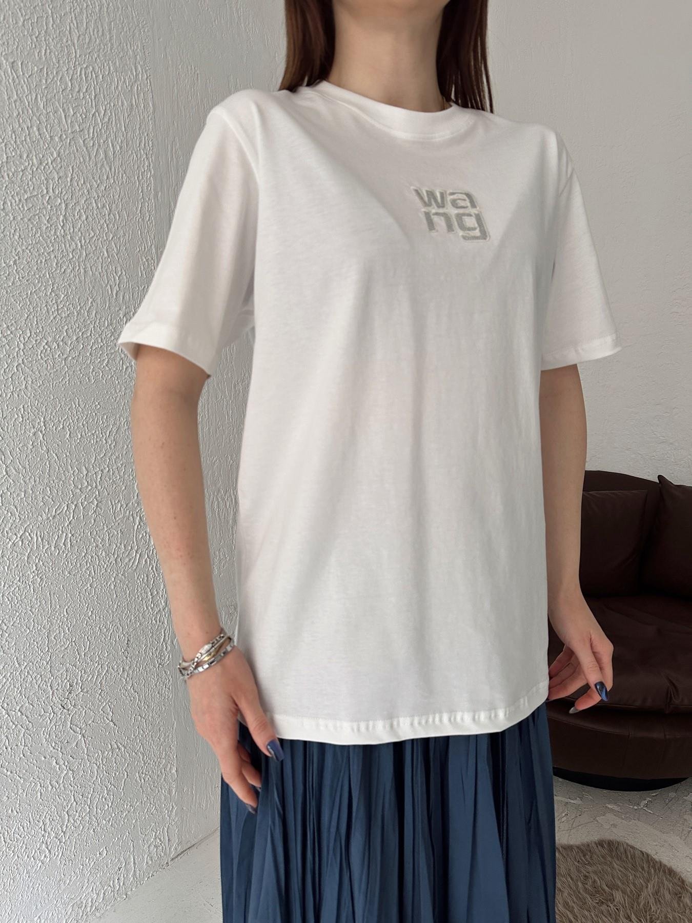 Taş Baskılı Yazılı Tişört EKRU