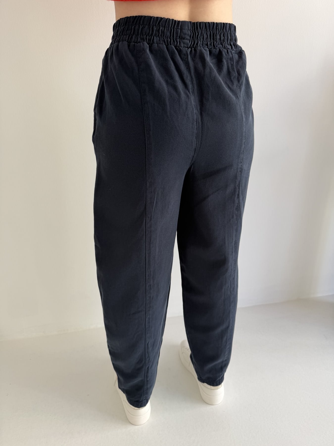 Tencel Balon Pantolon Lacivert