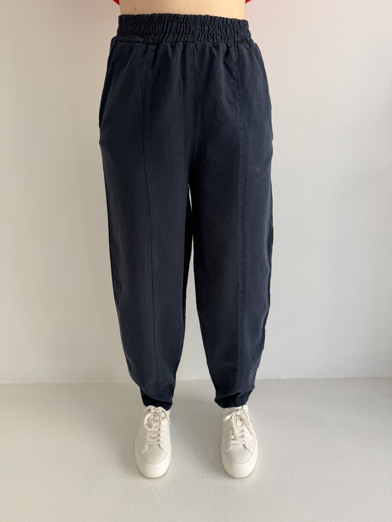 Tencel Balon Pantolon Lacivert