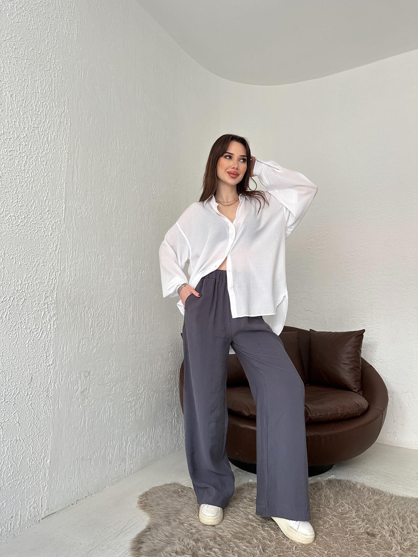 Tensel Kumaş Pantolon LACİVERT