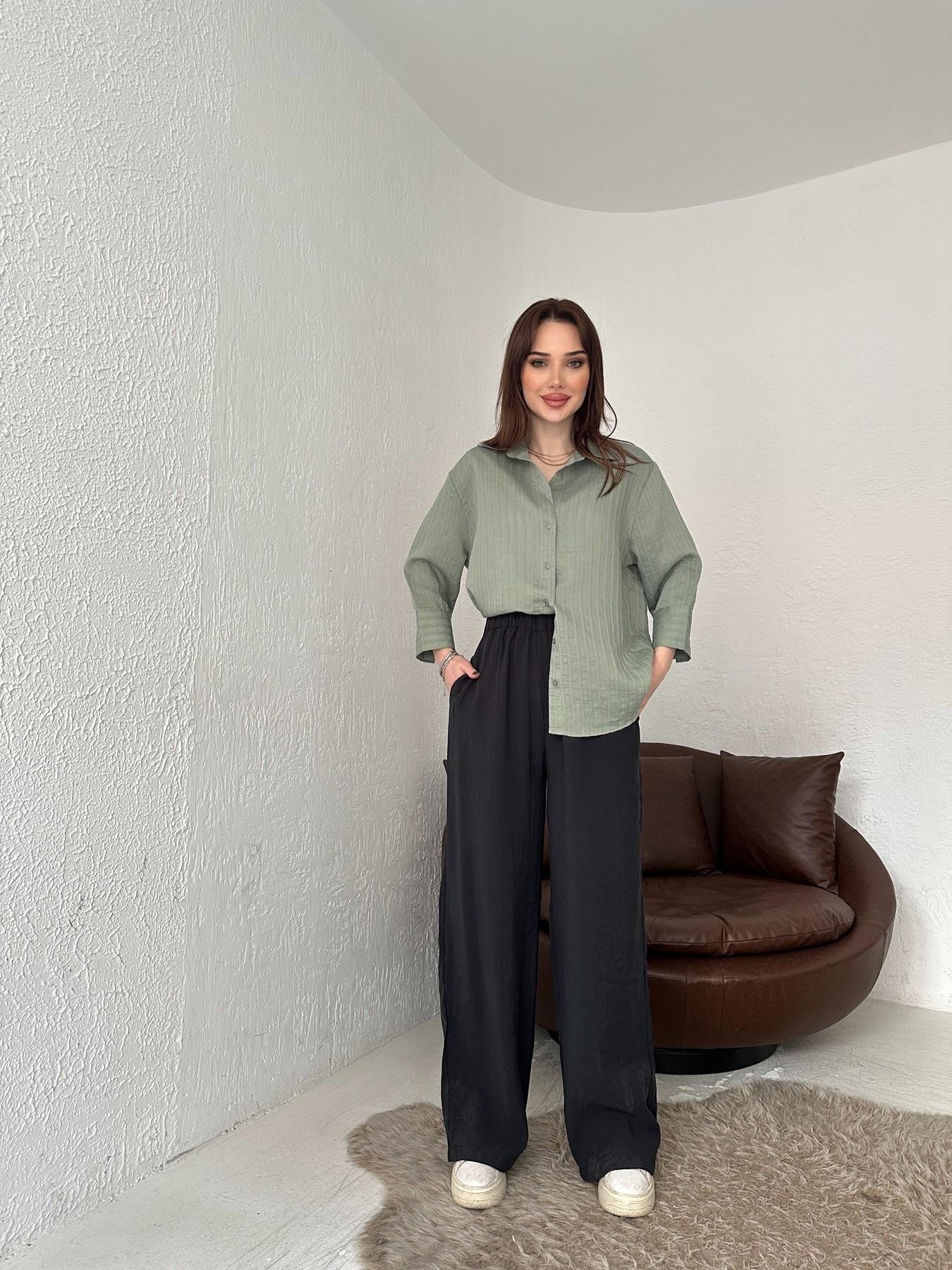 Tensel Kumaş Pantolon SİYAH