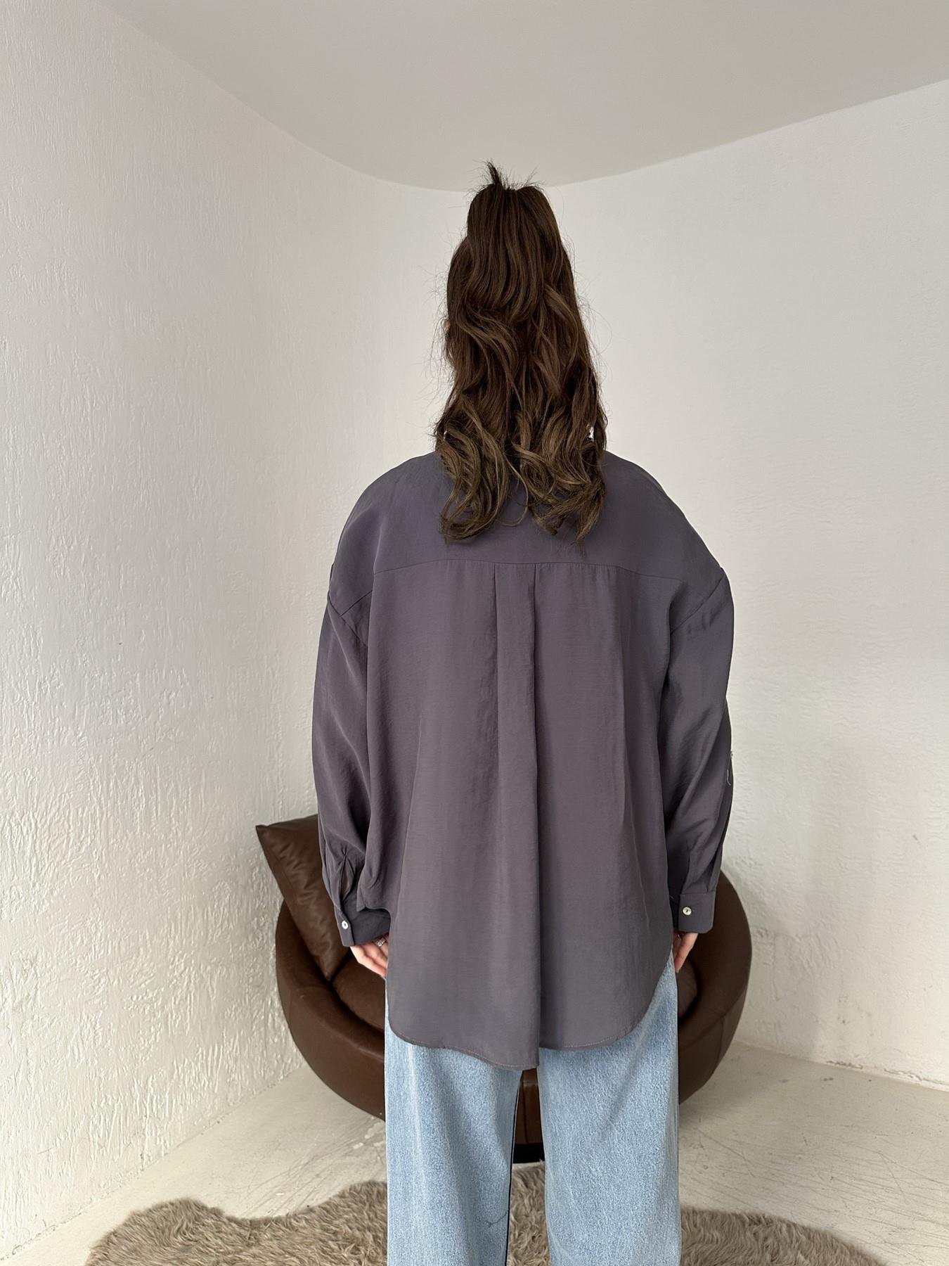 Tensel Oversize Gömlek LACİVERT