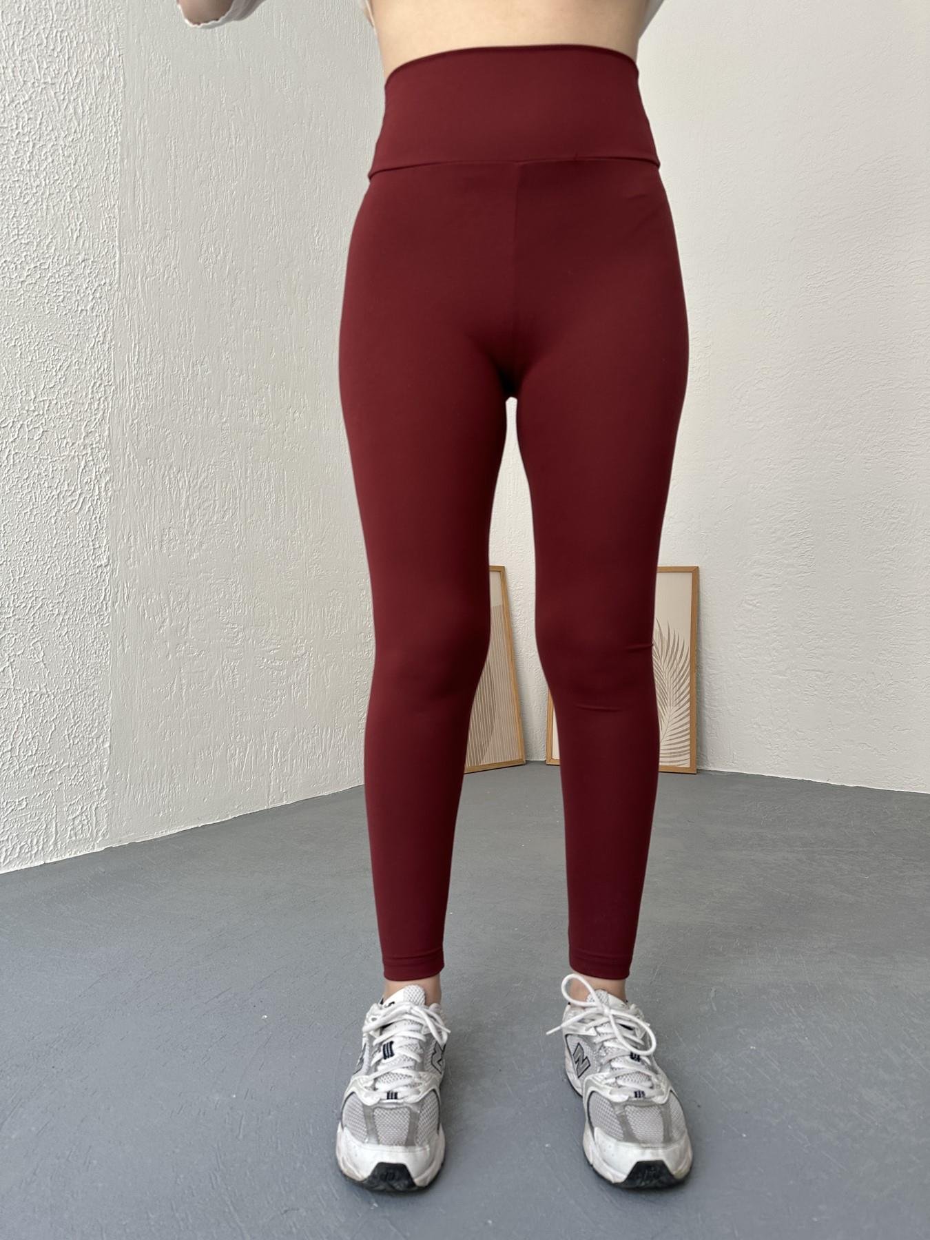 Toparlayıcı Tayt Bordo