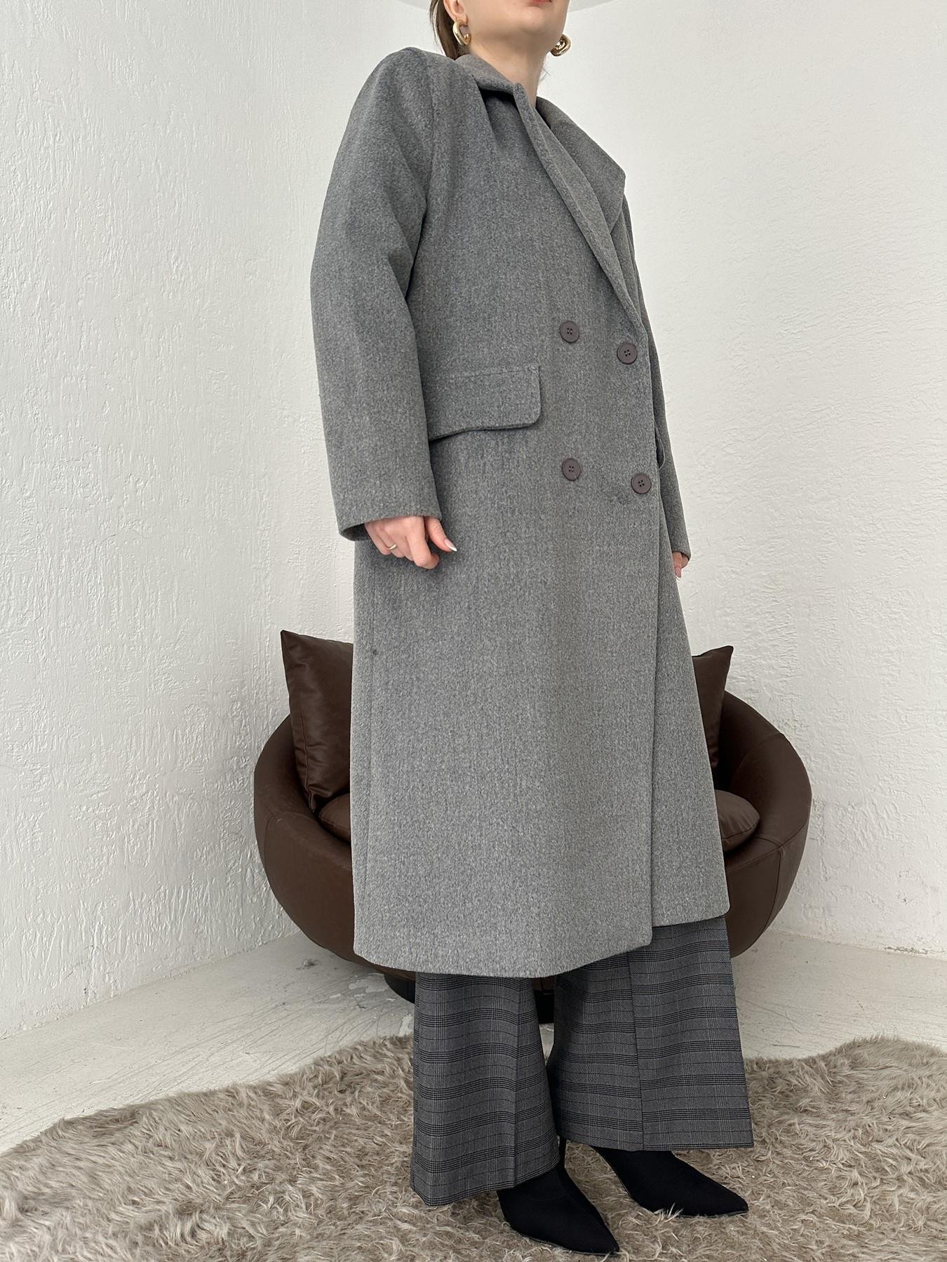 Uzun Kaşe Kaban GRİ