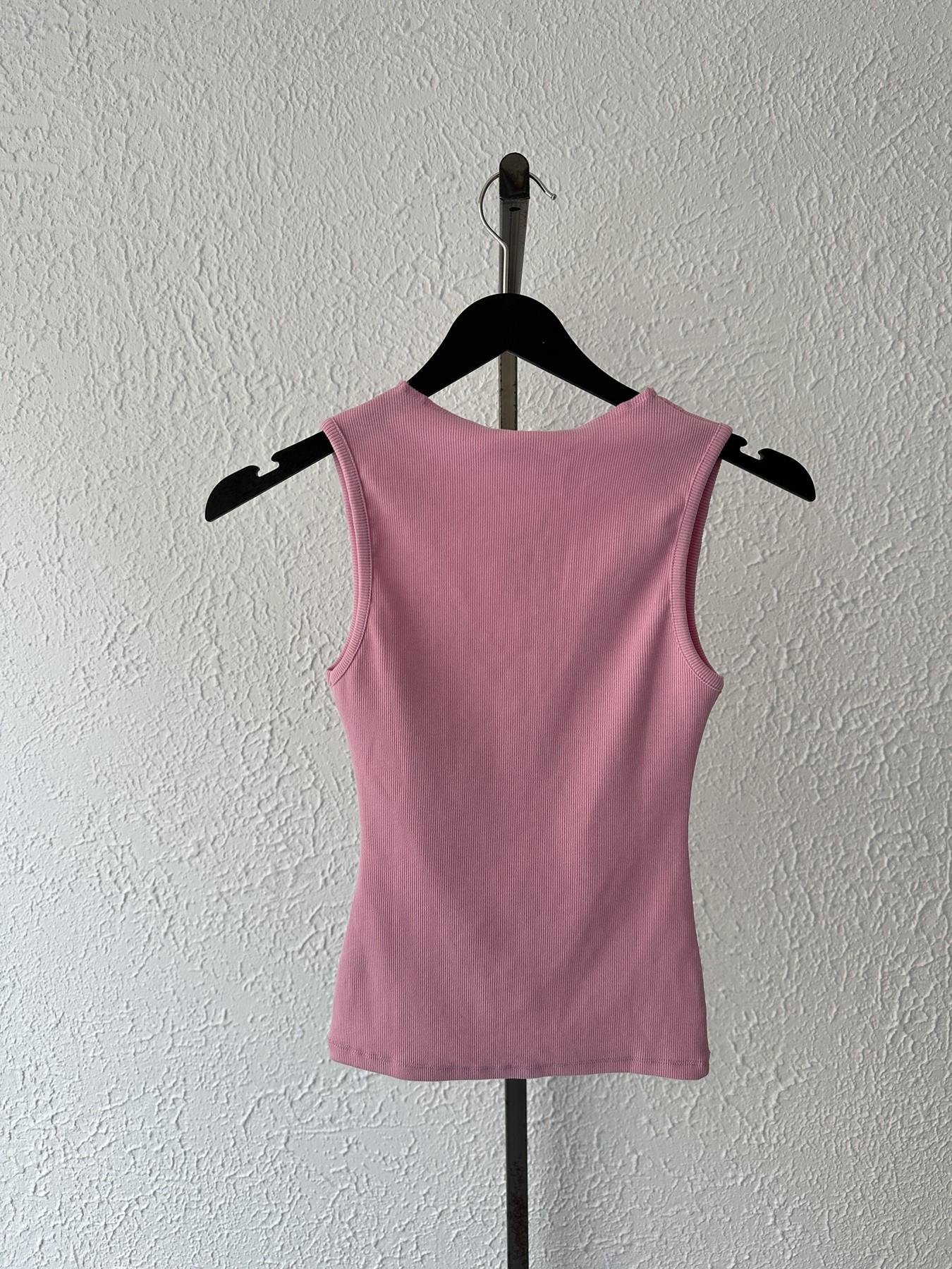 V Yaka Dantelli Atlet Açık pembe