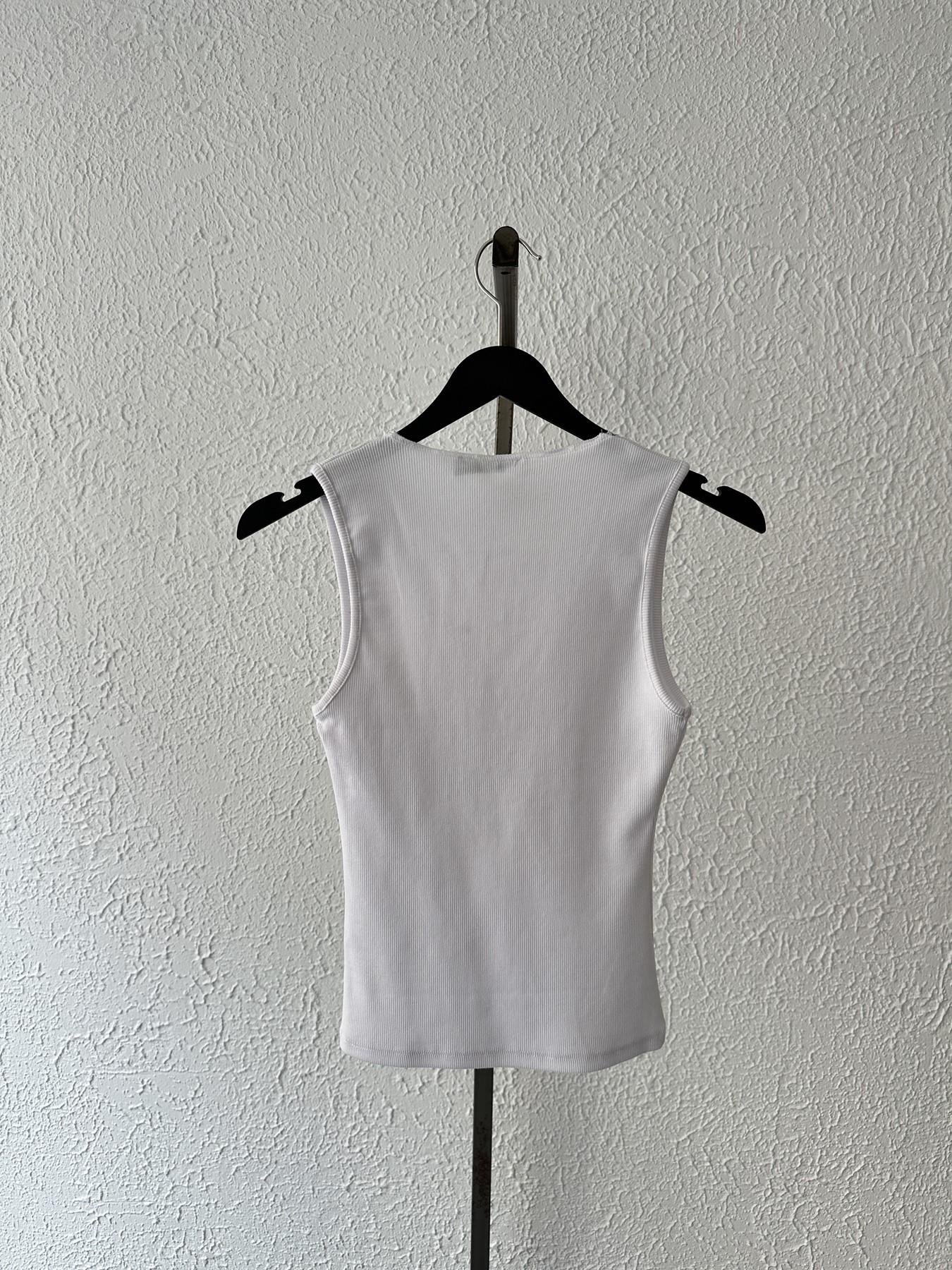 V Yaka Dantelli Atlet Beyaz