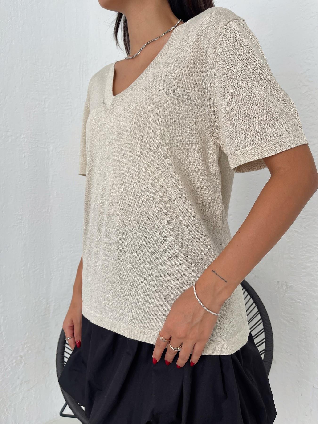 V Yaka Simli Triko Taş