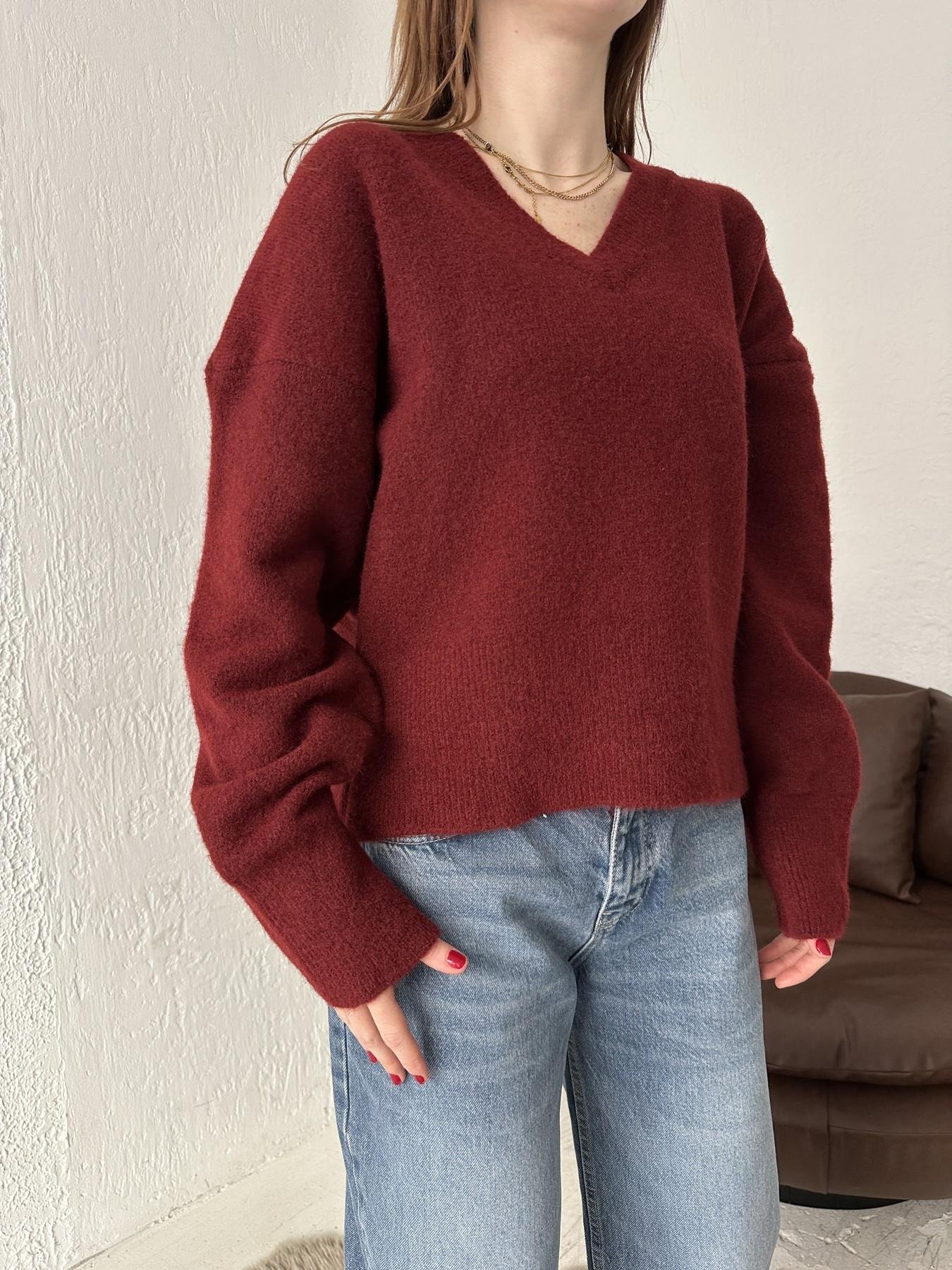 V Yaka Yumoş Kazak BORDO