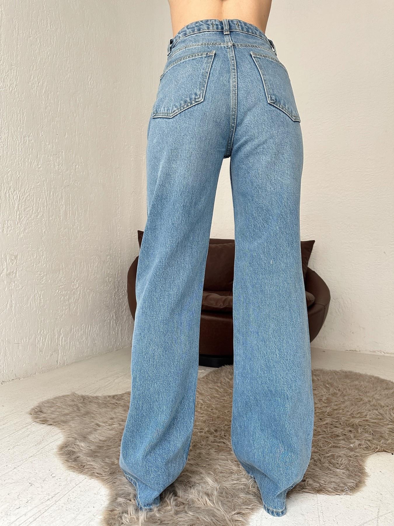 Wideleg Pantolon MAVİ