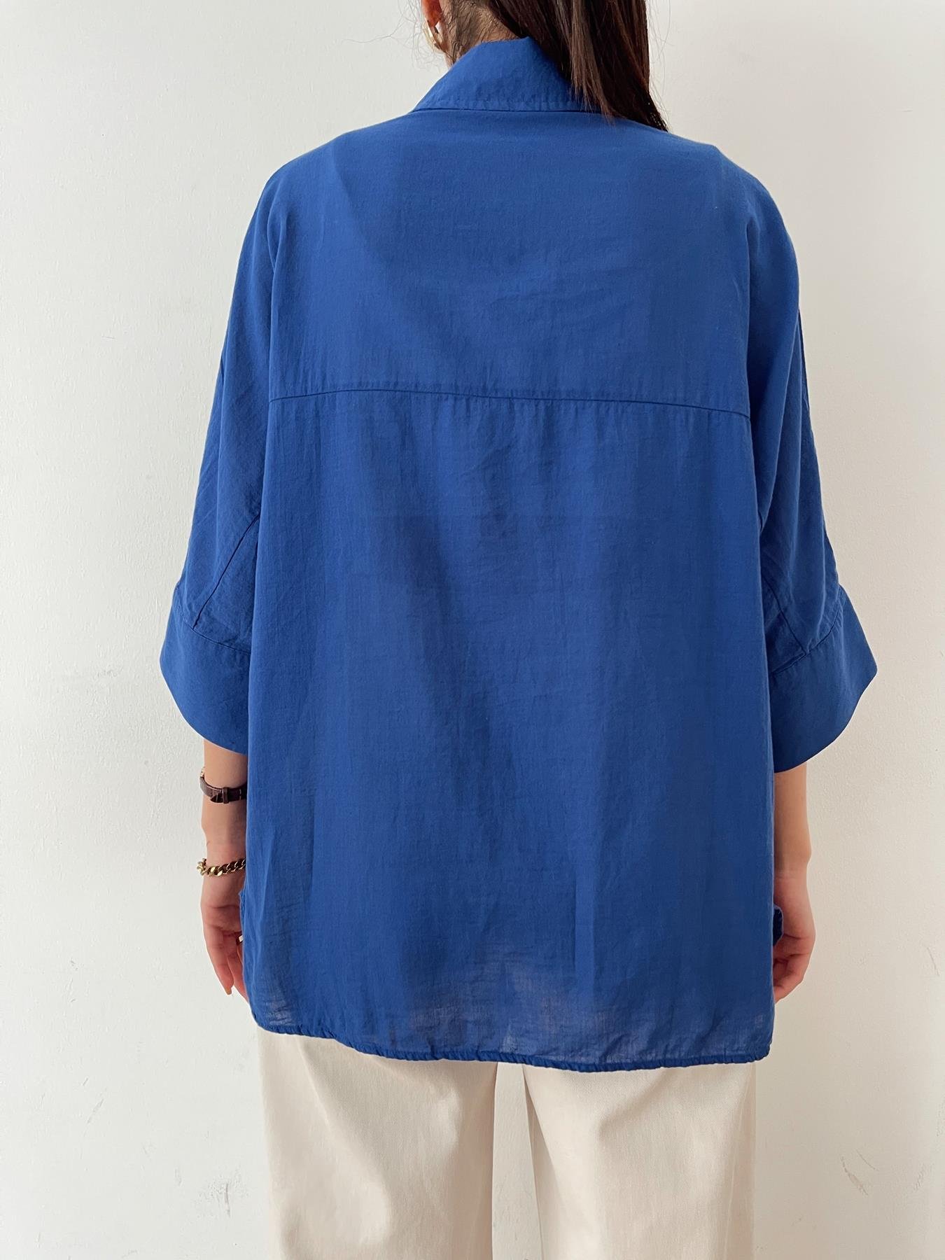 Yarasa Kol Vual Gömlek SAKS