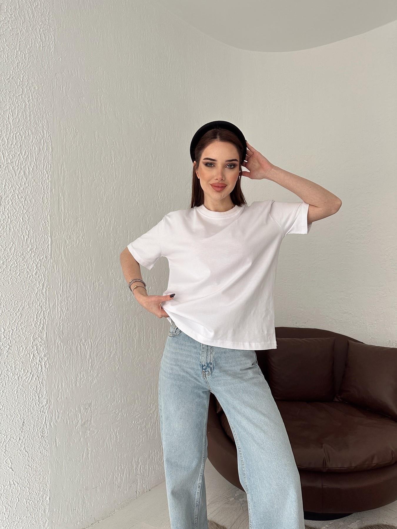 Yarım Kol Tişört Beyaz