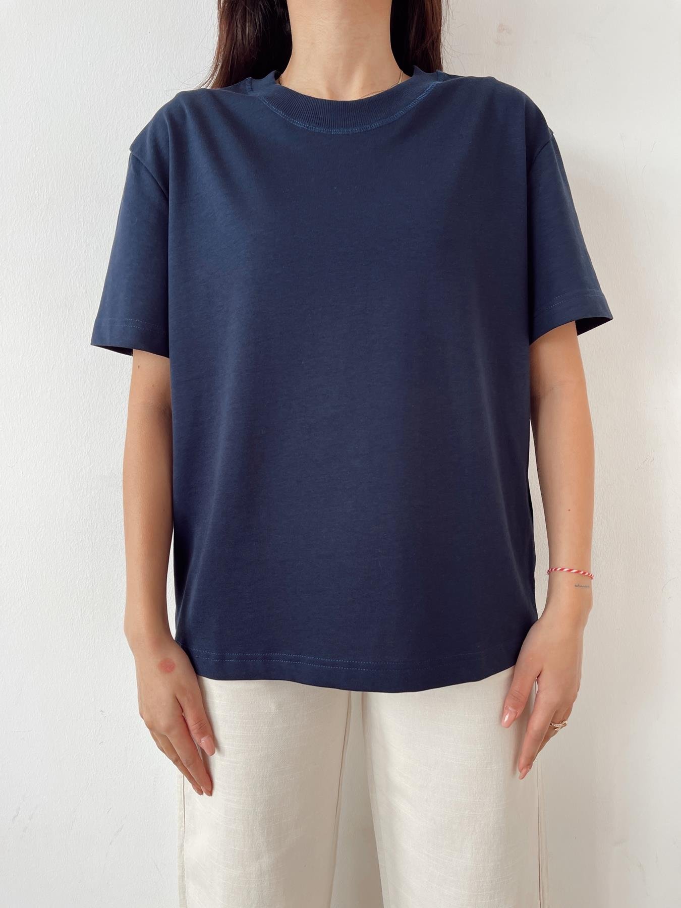 Yarım Kol Tişört LACİVERT