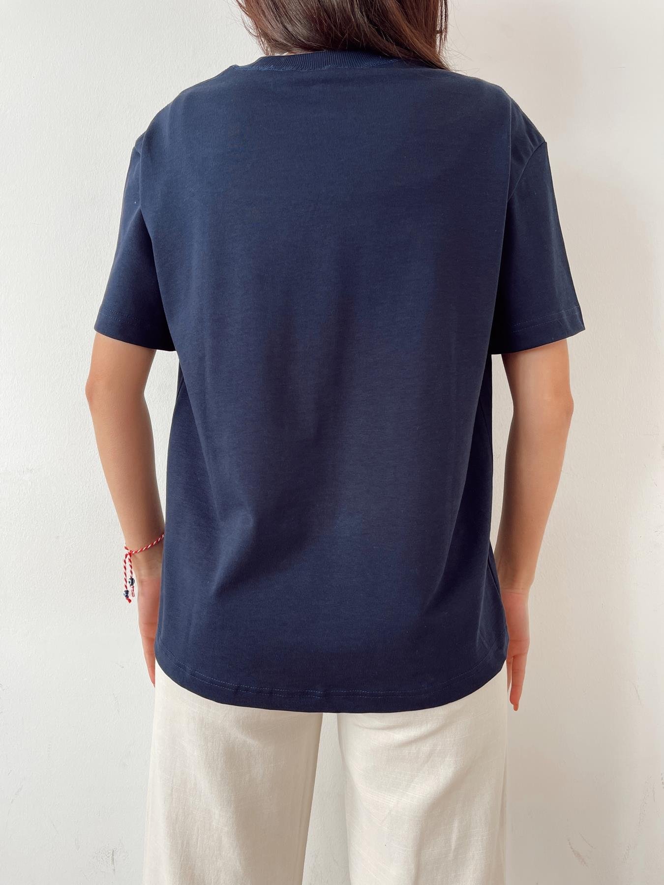 Yarım Kol Tişört LACİVERT