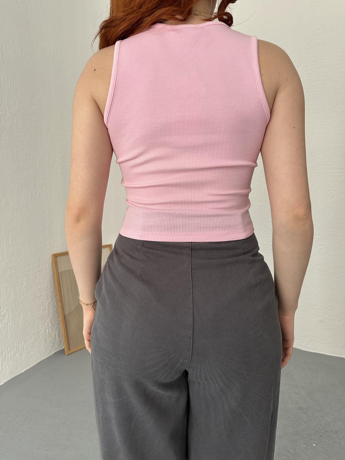 Yıkama Efetkli Crop Pembe