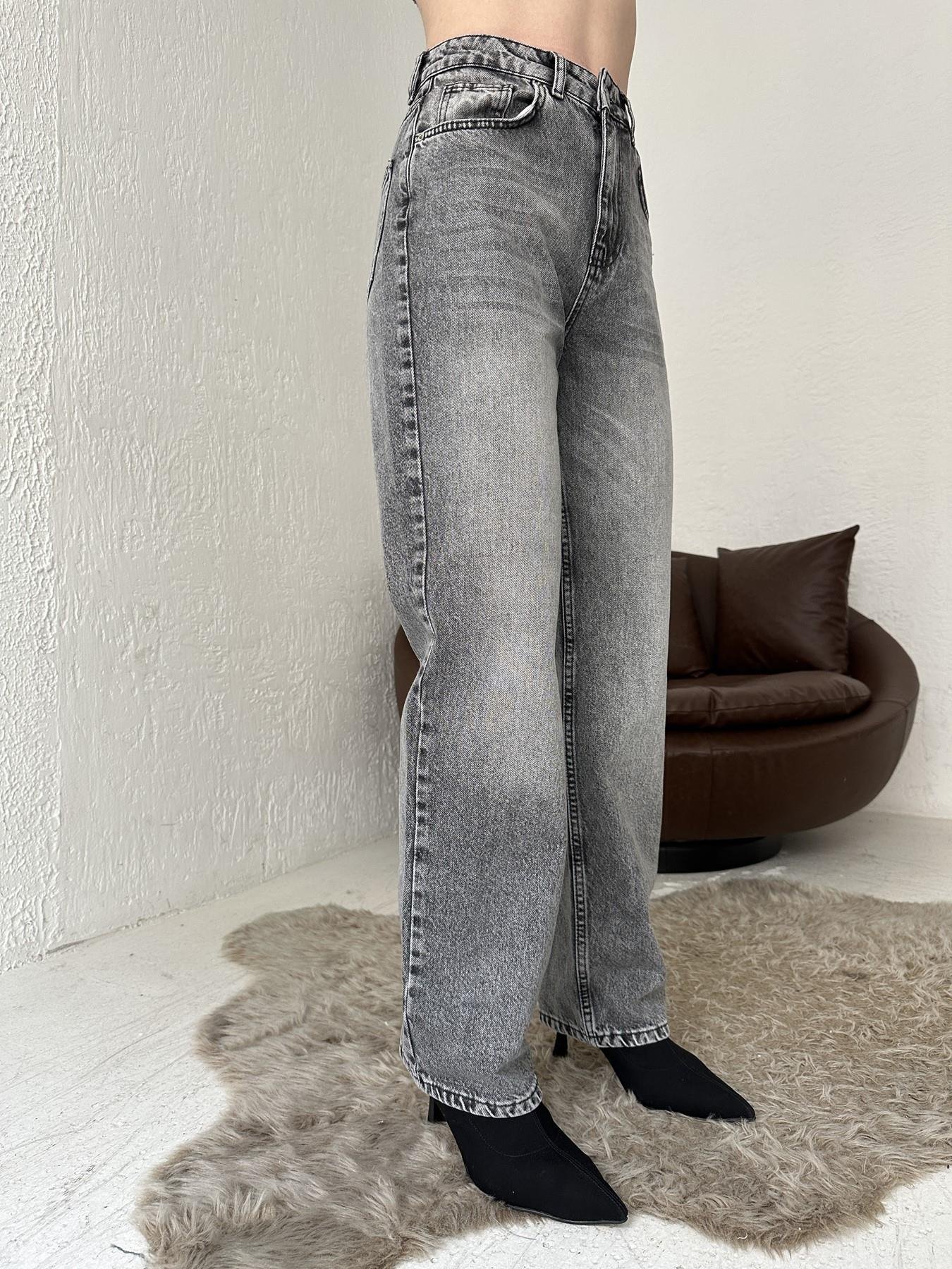 Yıkamalı Mom Jean ANTRASİT