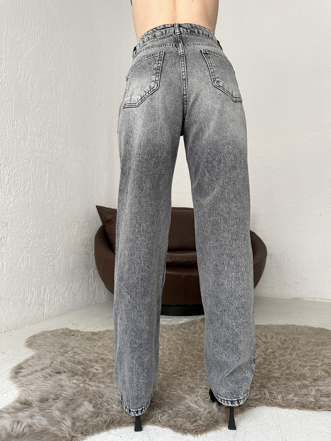 Yıkamalı Mom Jean ANTRASİT