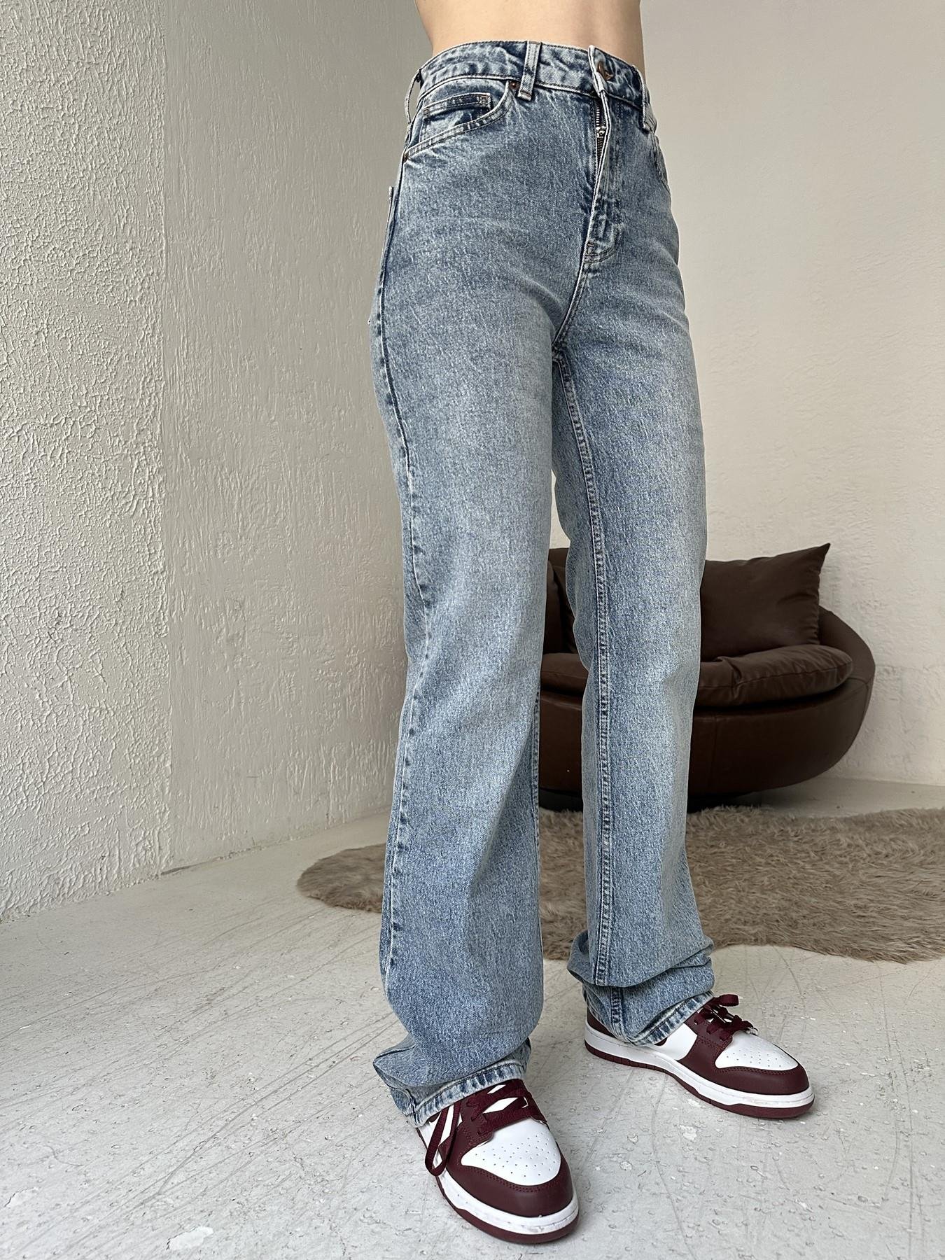 Yüksek Bel Straight Jean 14 AÇIK MAVİ