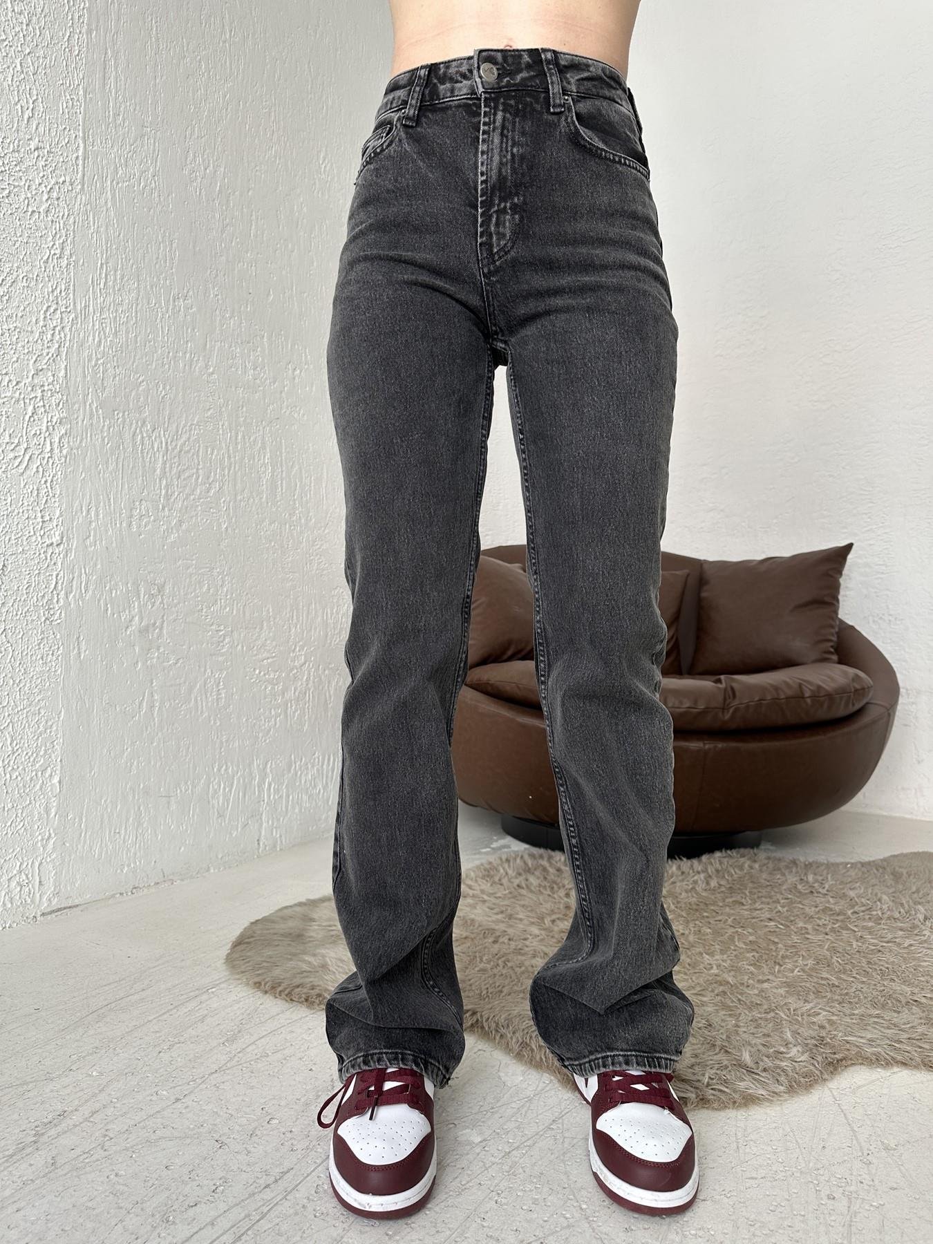 Yüksek Bel Straight Jean 33 KAR YKM ANTARASİT