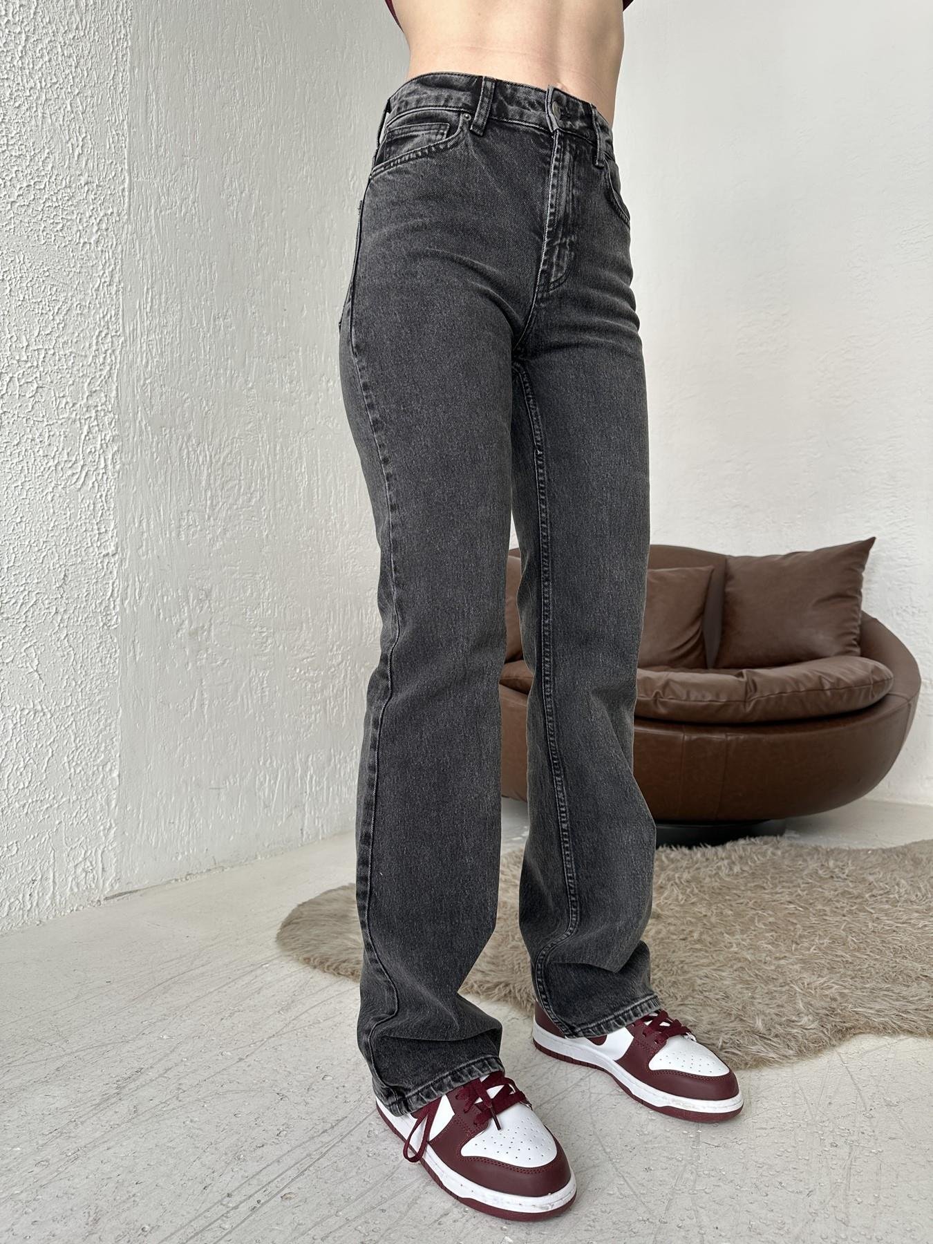 Yüksek Bel Straight Jean 33 KAR YKM ANTARASİT