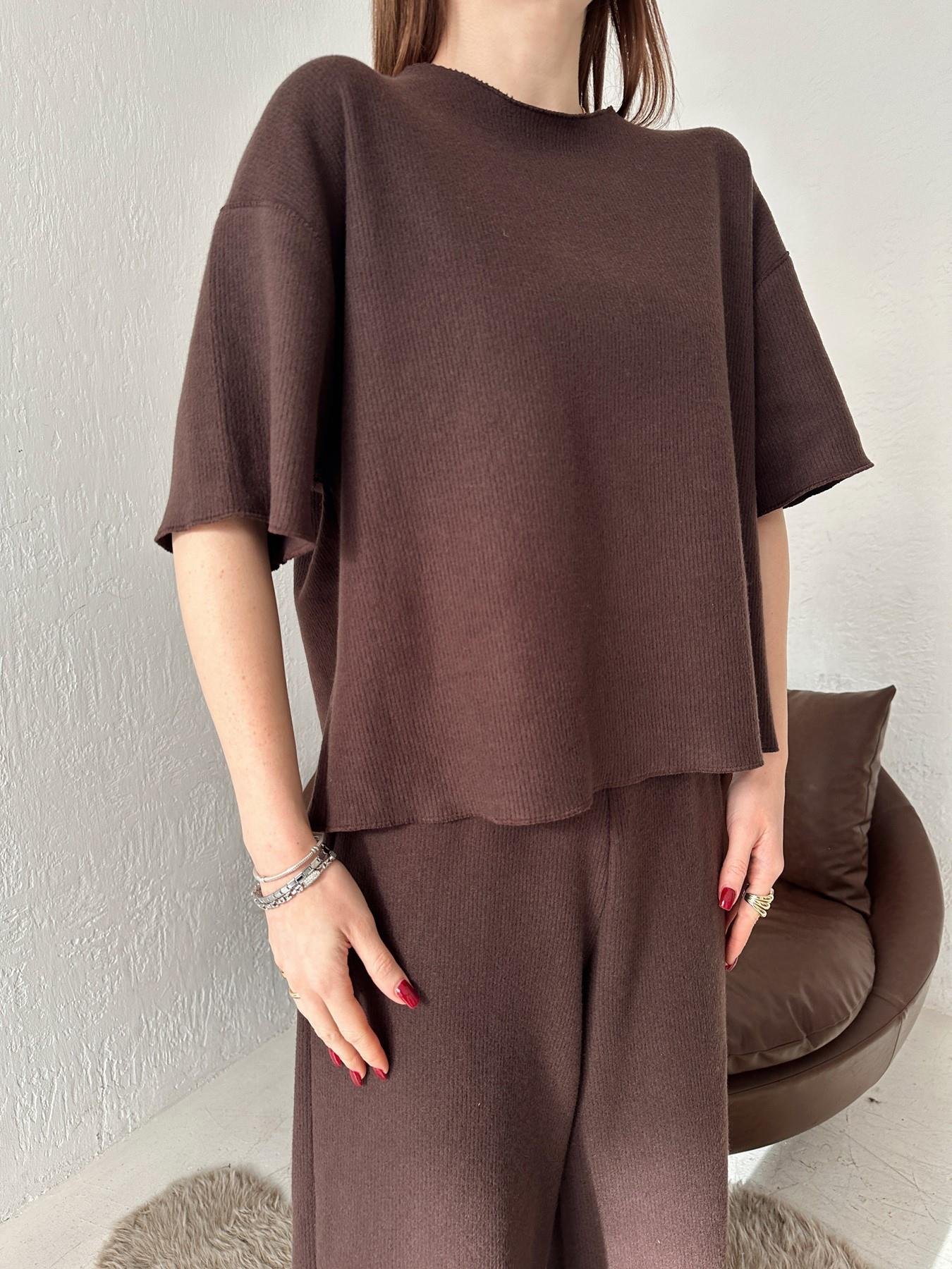 Yumoş Fitilli Crop KAHVE