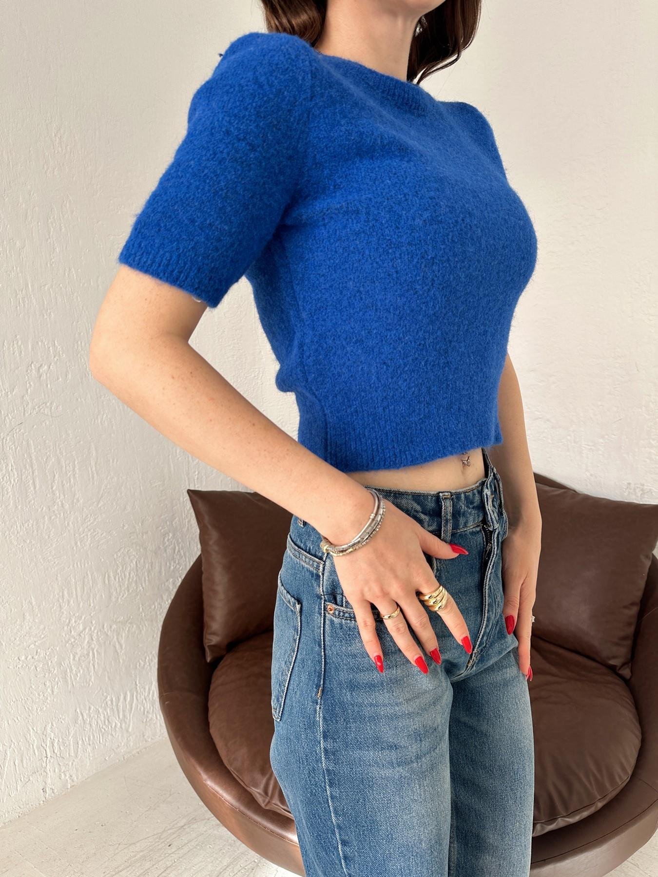 Yumoş Kısa Kol Kazak SAKS