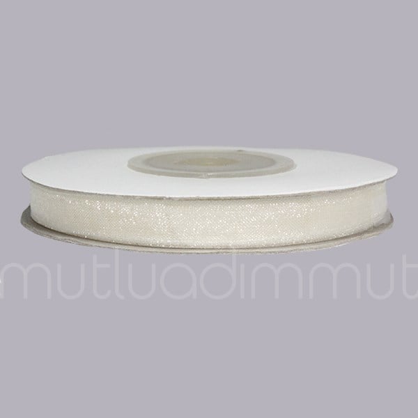 0,8cm X 22,5metre Düz Organze Kurdela