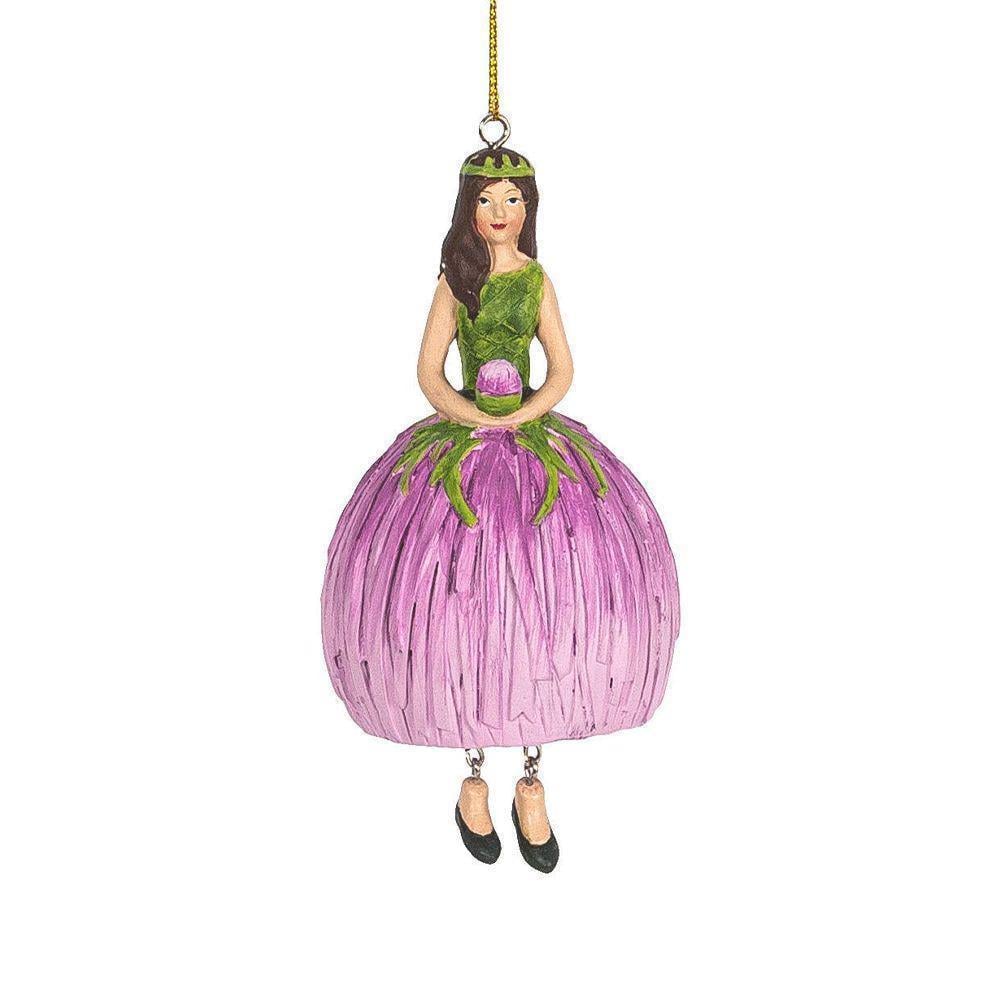 1 Adet 11cm Çiçek Kız Peri Biblo Devedikeni