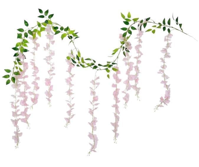 1 Adet 180cm 10 Dallı Sarmaşık Yapay Çiçek