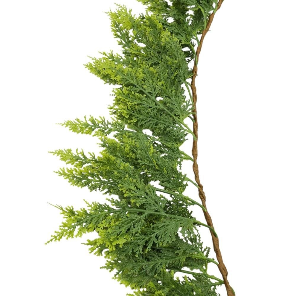 1 Adet 180cm Yapay Çam Dalı Gerland PVC 60 Dallı Saçaklı