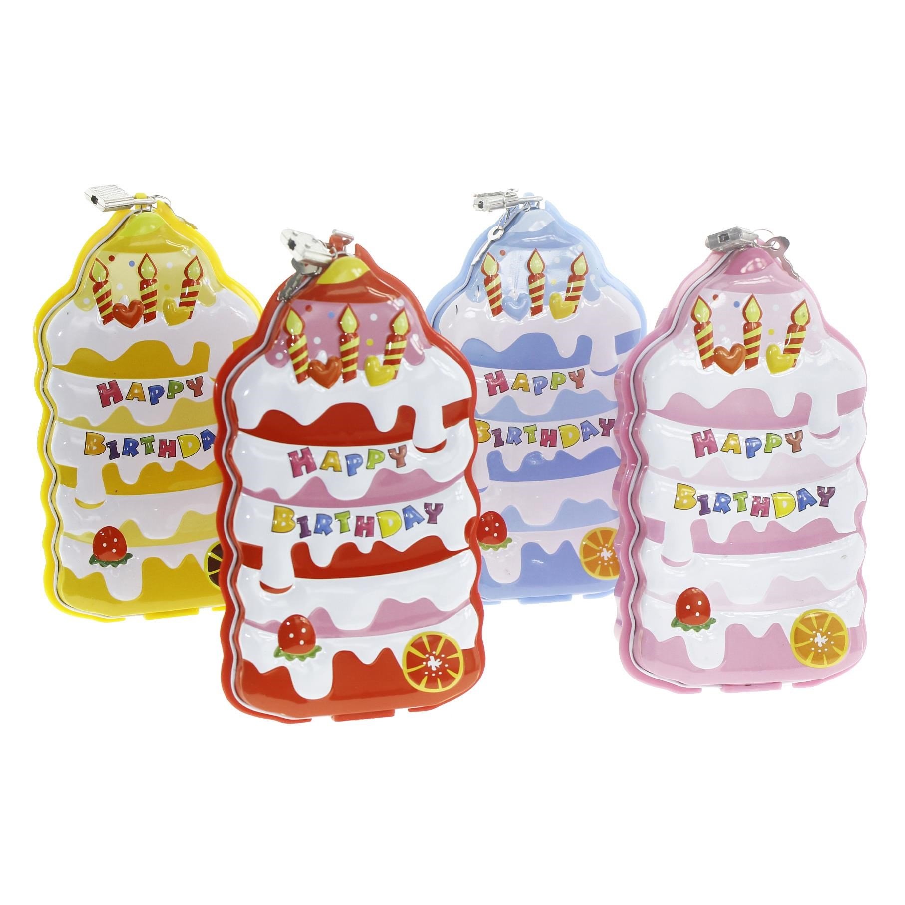 1 Adet 19x11cm Metal Kumbara Kutu Kilitli Pasta