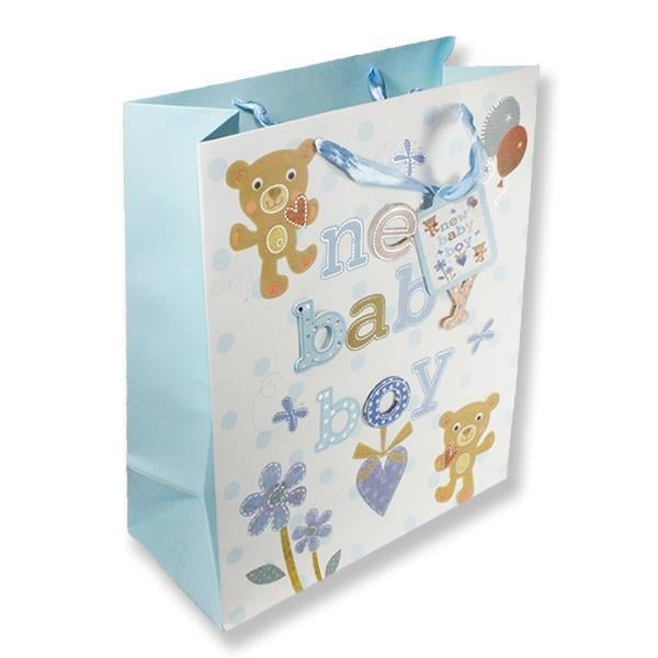 1 Adet 32x26cm Karton Çanta New Baby