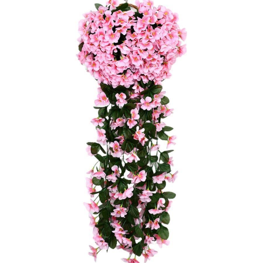 1 Adet 70cm Yapay Sarkıt Çiçek Sarkan Bahar Dalı