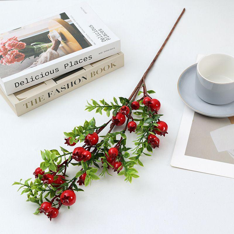 1 Dal 60cm Yapay Çiçek Nar