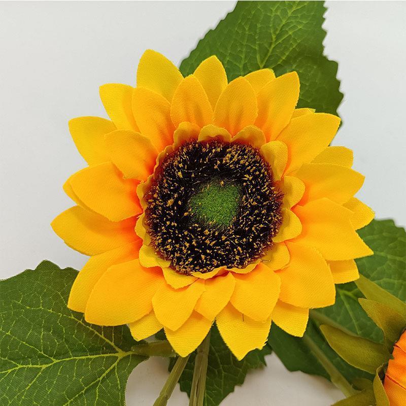 1 Dal 76cm Uzunluğunda Ayçiçeği Yapay Çiçek