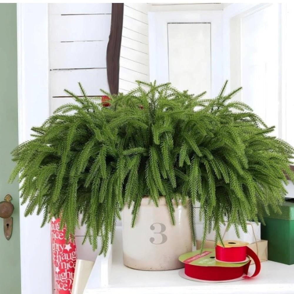 1 Demet 40cm Yapay Çam Dalı Çiçek