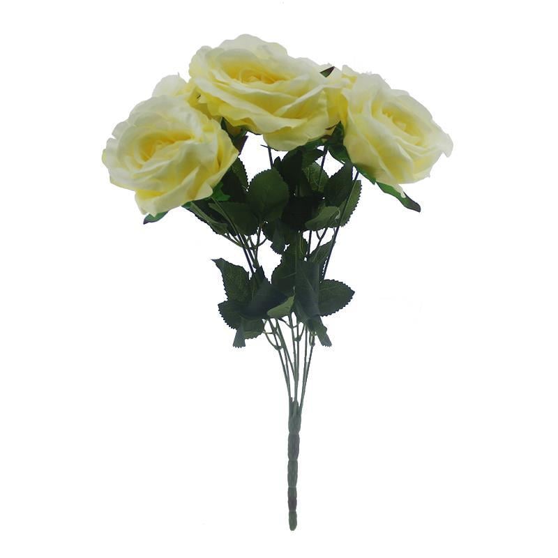 1 Demet Yapay Gül Çiçek 7li Çiçek