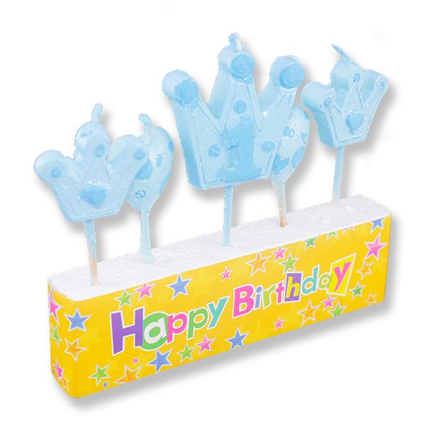 1 Yaş Doğumgünü Parti Kral Tacı Mum