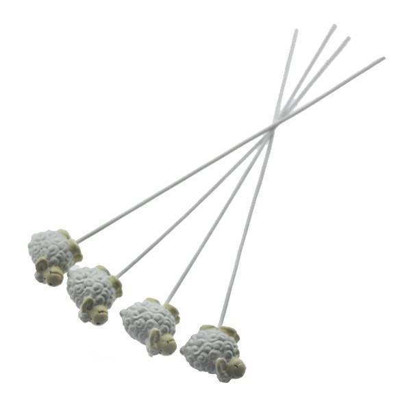 10 Adet 2x3cm Çubukta Kuzu Biblo