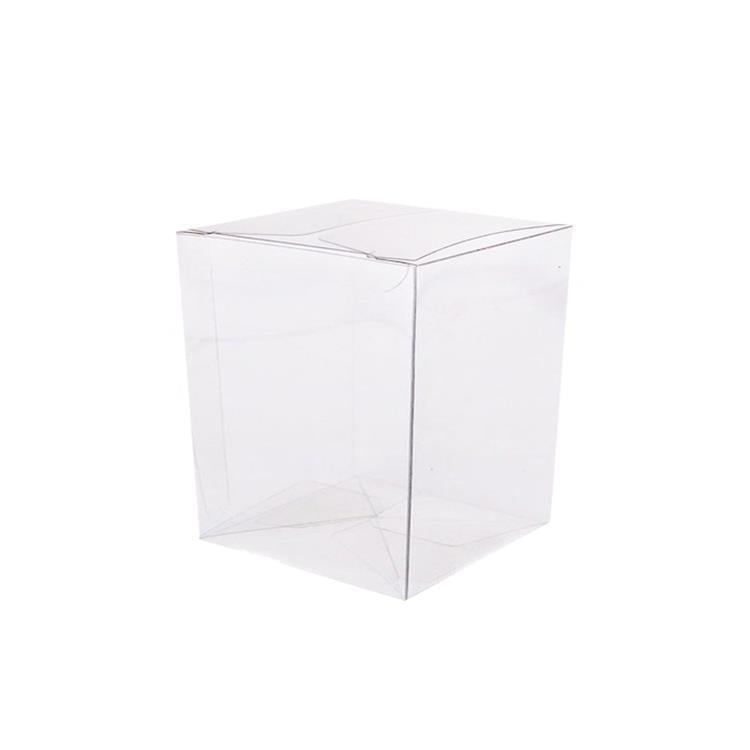 10 Adet 5x5x6cm Asetat Kutu PVC Şeffaf Kutu