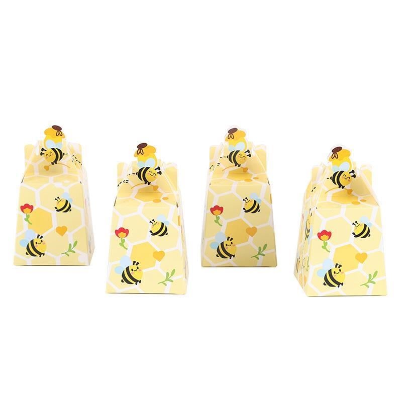 10 Adet 7x7x6cm Karton Kutu Arı Konsepti