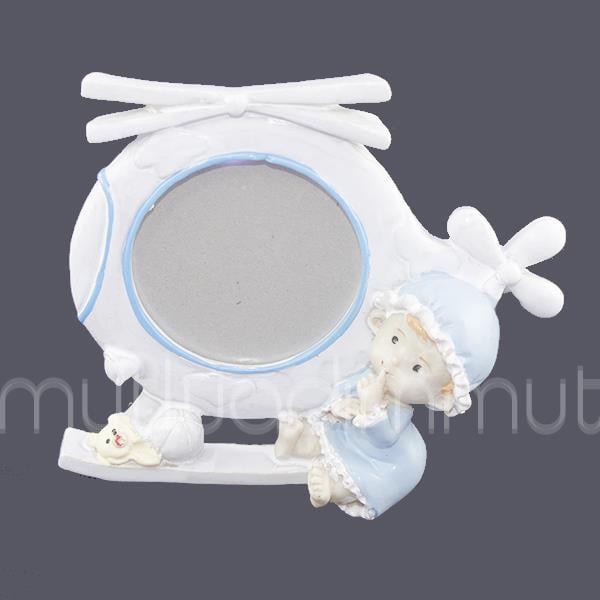 10 Adet Bebekli Helikopter Fotoğraf Çerçevesi