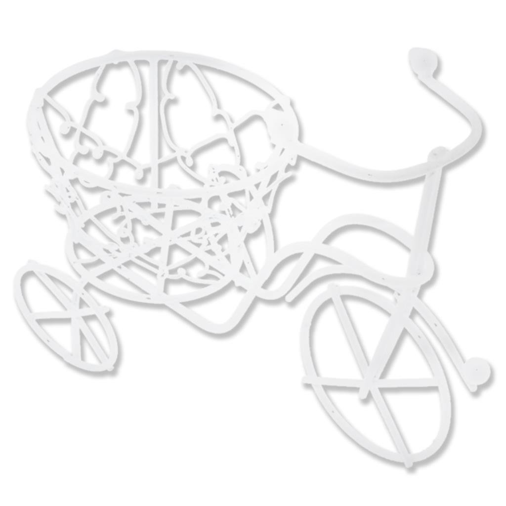 10 Adet Sepetli Metal Bisiklet